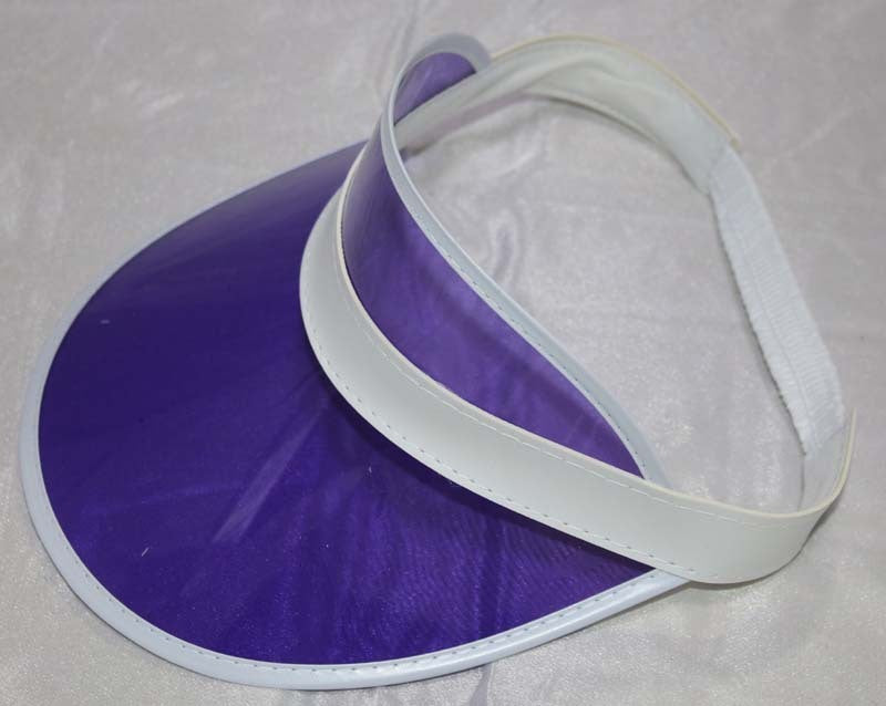 Hat : Hoed Transparant - Pvc Lege Hoge in Paars van Pantino
