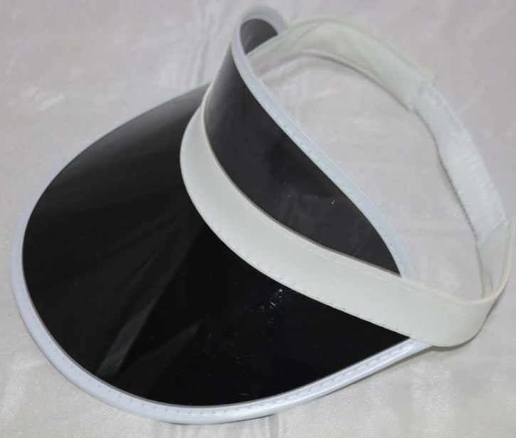 Hat : Hoed Transparant - Pvc Lege Hoge in Zwart van Pantino