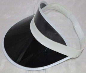 Hat : Hoed Transparant - Pvc Lege Hoge in Zwart van Pantino