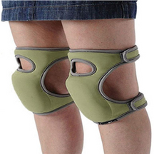 outdoor equipment : KneeGuard Pro: Tuin & Klus Comfortpads - Zwart in Groen van Pantino
