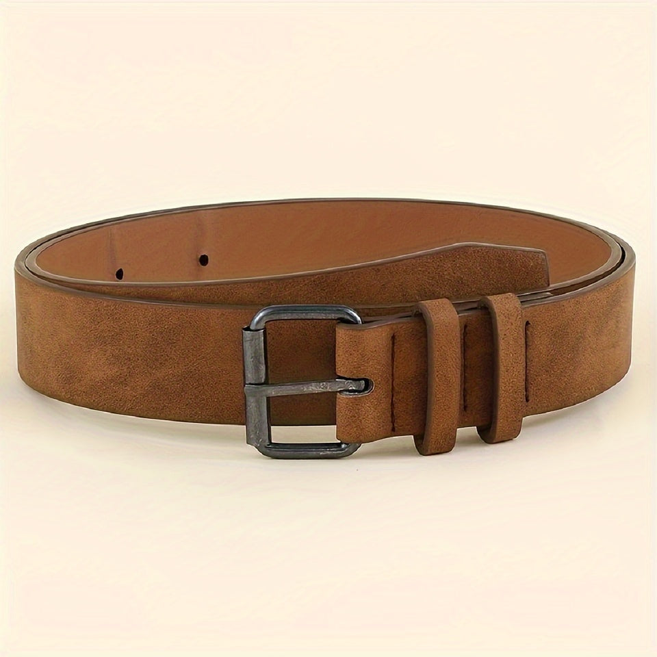 Belt : Riem Bruin - Men 1 Stuk Pu Leren Modieuze Elegant in van Pantino