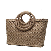 bags : Strandtas Zwart - Boheemse Vakantie in Khaki van Pantino
