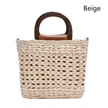 bags : Strandtas Wit - Draagbare Diagonale in Wit van Pantino