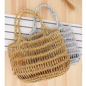 bags : Handtas Zilver - Shoreline Wandeling in van Pantino