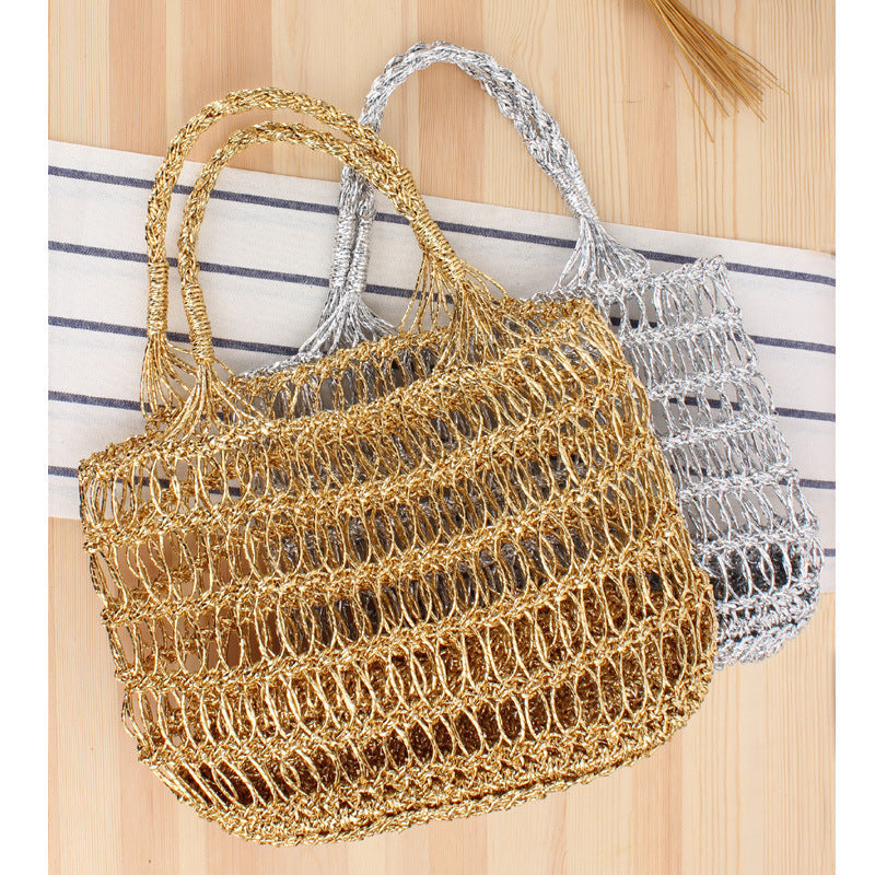 bags : Handtas Zilver - Shoreline Wandeling in van Pantino