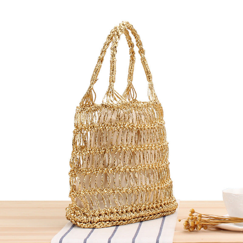 bags : Handtas Zilver - Shoreline Wandeling in van Pantino