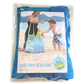 bags : Strandtas met Kinderspeelgoed - Blauw in van Pantino