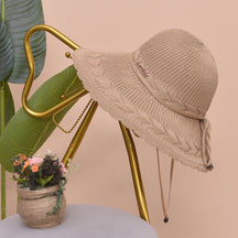 Sun Hat : Muts Khaki - Strandmuts in Khaki van Pantino