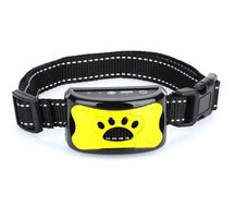pets : Anti-Blaf Halsband - Diervriendelijk Stop Blaffen Direct - Siliconen in Geel van Pantino