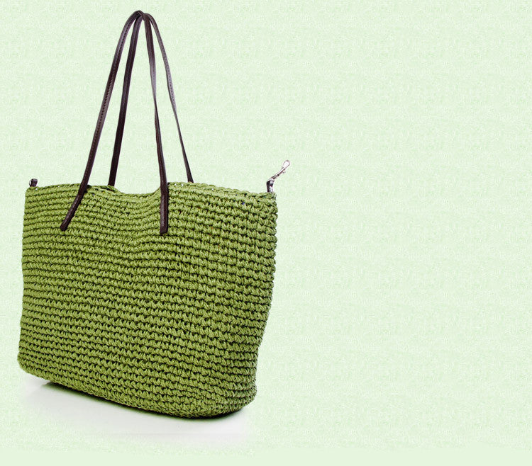 bags : Vrije Tijd Vrouwelijke Tas - Wit in Groen van Pantino