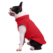 pets : Fleece Hondenjas - Warm Comfortabel Ieder Seizoen - Fleece in Rood van Pantino