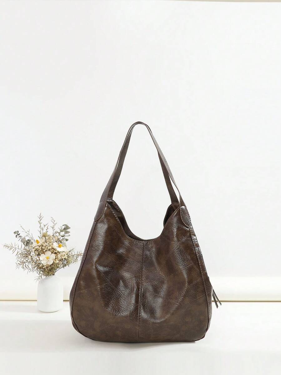 bags : Miranda Handbag coffee - Tas in coffee van Pantino