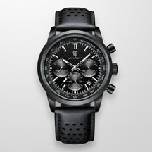 watches : Horloge Heren Bruin / Zilver - LuminousWatch - Luxe voor in Zwart van Pantino
