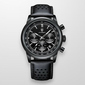 watches : Horloge Heren Bruin / Zilver - LuminousWatch - Luxe voor in Zwart van Pantino