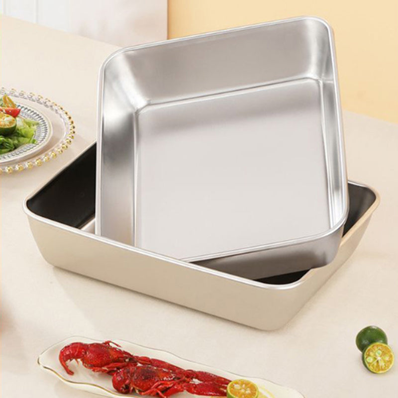outdoor equipment : BBQTray - Vierkante Roestvrijstalen Plaat in van Pantino