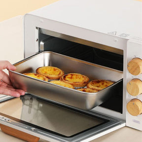 outdoor equipment : BBQTray - Vierkante Roestvrijstalen Plaat in van Pantino