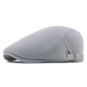 Beret : Baret Dames Zwart - Trendy Ademende Zomer Britse Baretpet voor Heren Golf in van Pantino