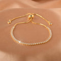 Tennis Armband Dames - Goud