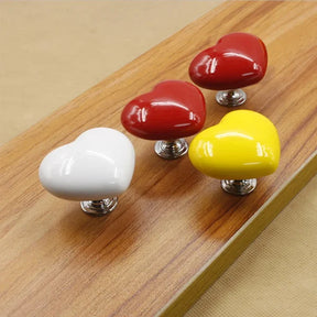home & garden : Keramische Hartknop Wit - Elegant 12mm Meubelvat - Keramiek in van Pantino