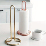 Organisateur vertical en acier inoxydable - Or rose