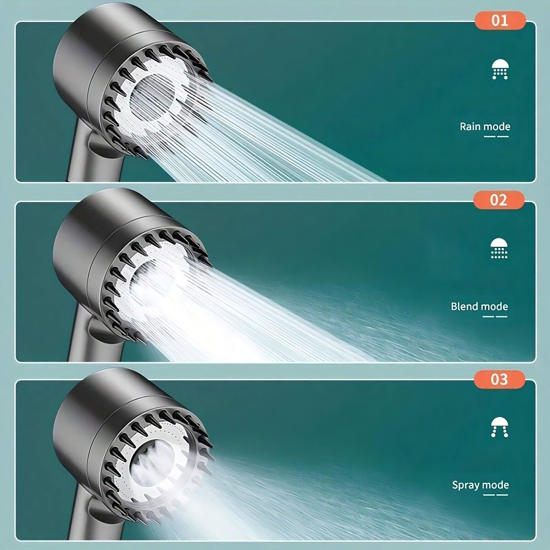 home & garden : Premium Power-Shower - Met 1 Filter in van Pantino
