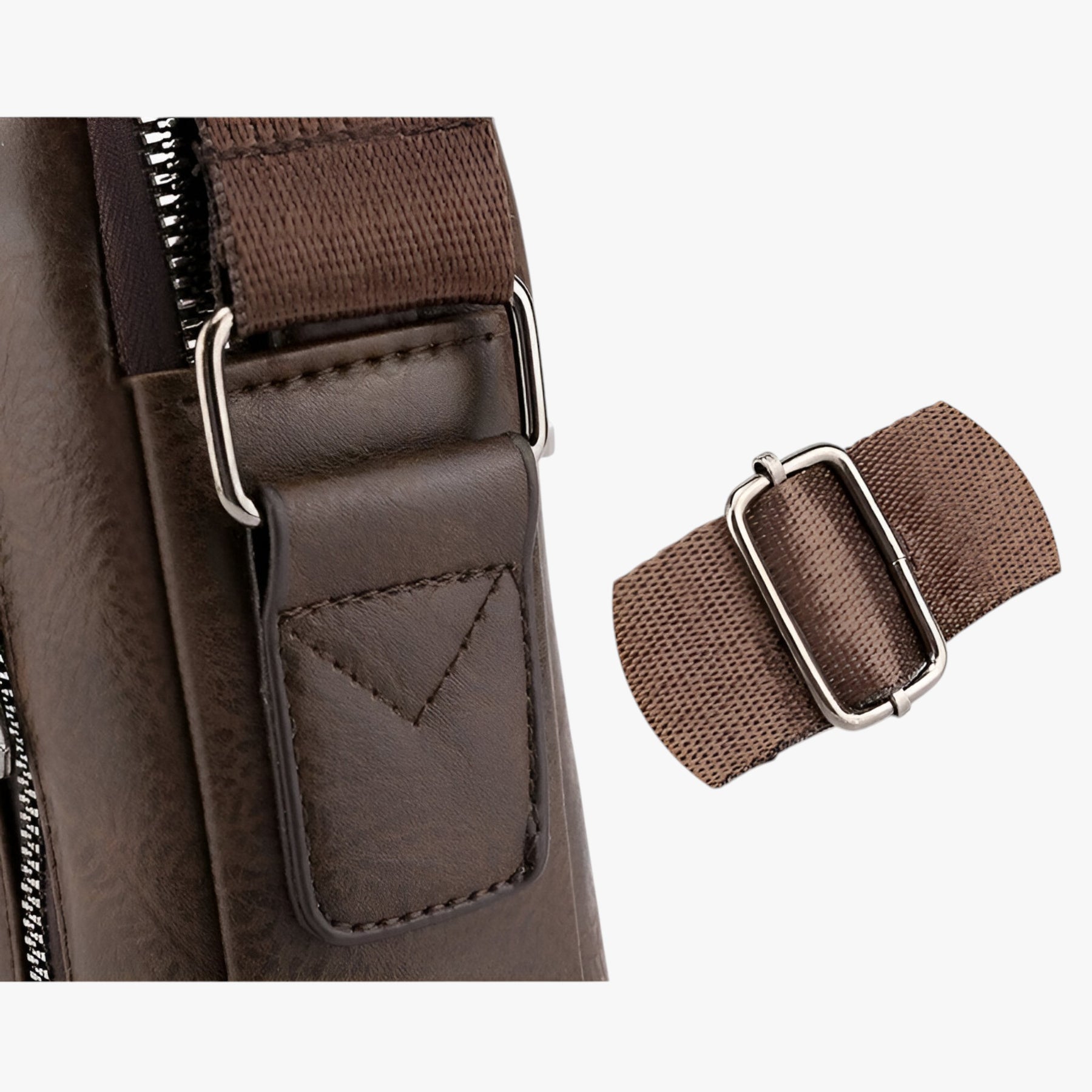 bags : Schoudertas Bruin - Luxe Leren voor Stijl en Functionaliteit in van Pantino