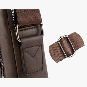 bags : Schoudertas Bruin - Luxe Leren voor Stijl en Functionaliteit in van Pantino