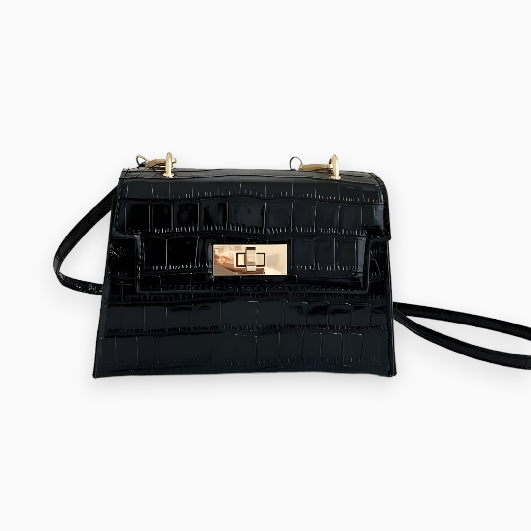 bags : Elegante Handtas Dames Zwart - Funky Veelzijdig Urban - PU-Leer in Zwart van Pantino