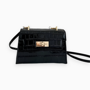 bags : Elegante Handtas Dames Zwart - Funky Veelzijdig Urban - PU-Leer in Zwart van Pantino