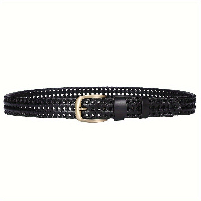 Belt : Riem Heren Zwart - Men 1 Stijlvolle Gevlochten voor Koffie Elegant in van Pantino