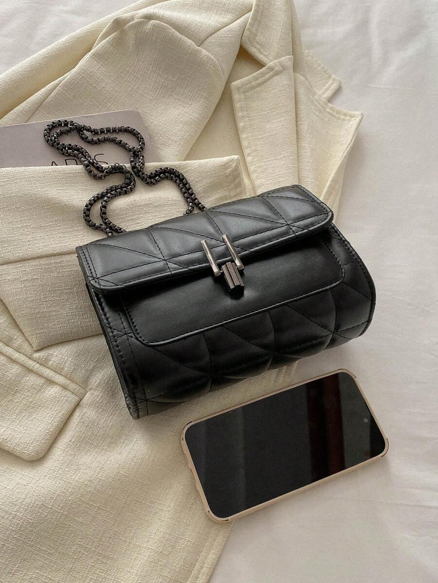 bags : Deborah Handbag Leer Zwart in van Pantino