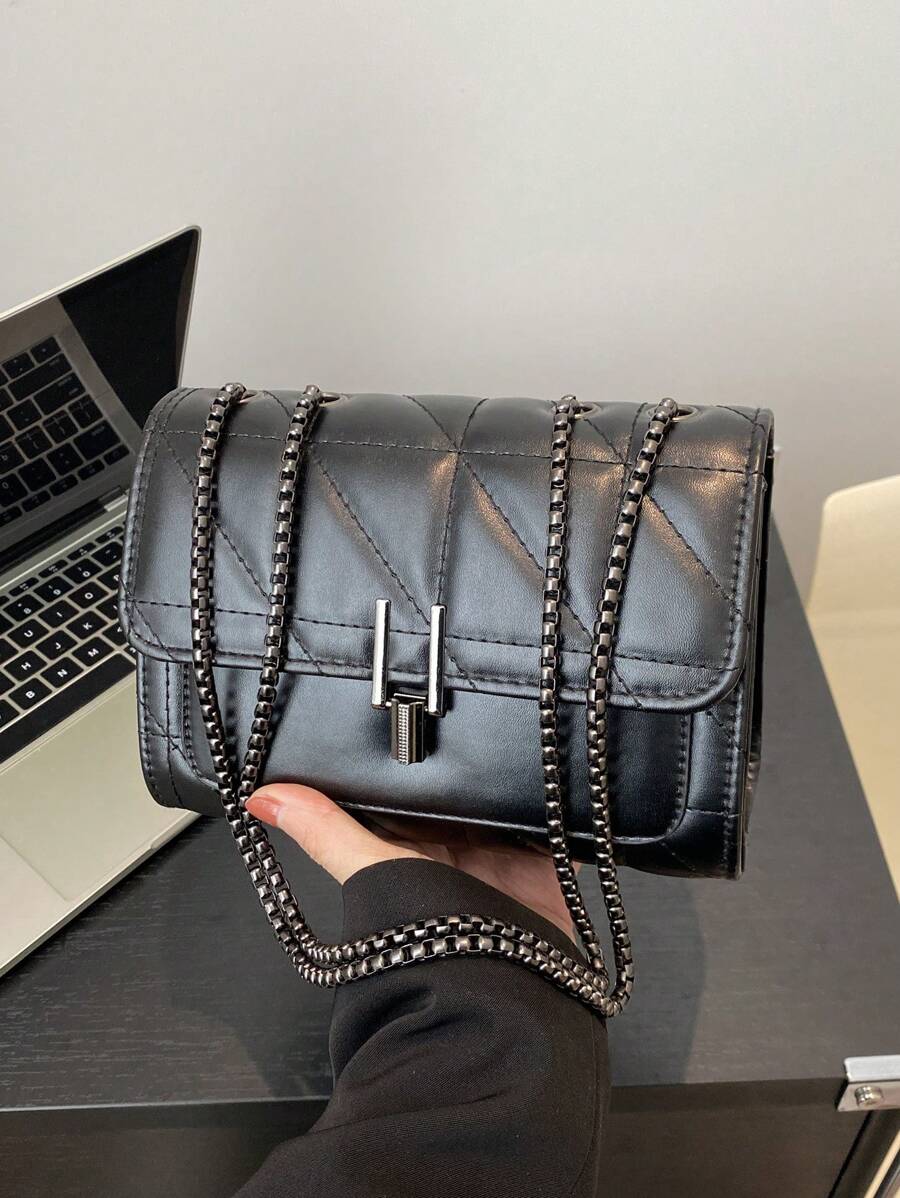 bags : Deborah Handbag Leer Zwart in van Pantino