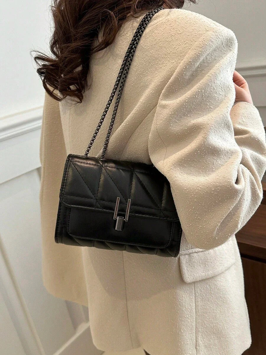 bags : Deborah Handbag Leer Zwart in van Pantino
