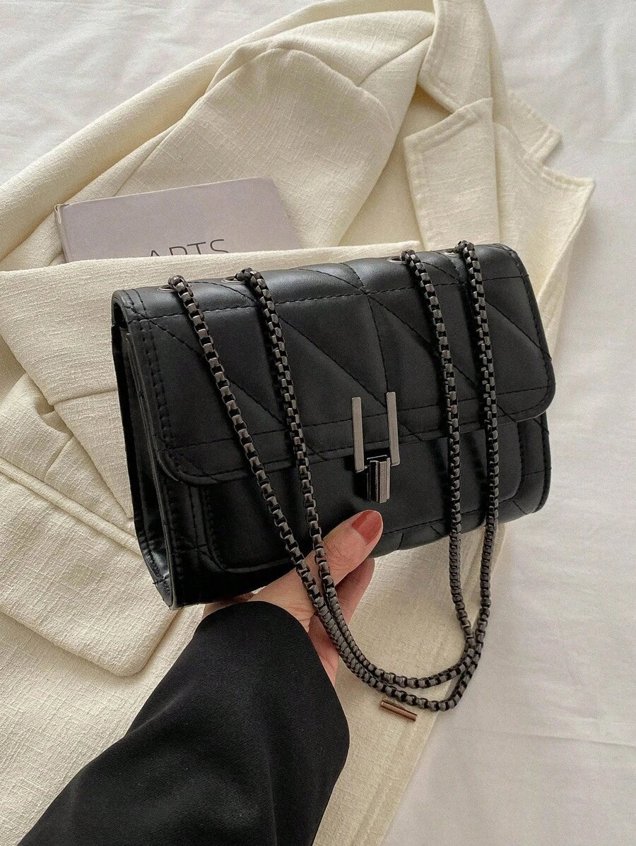 bags : Deborah Handbag Leer Zwart in van Pantino
