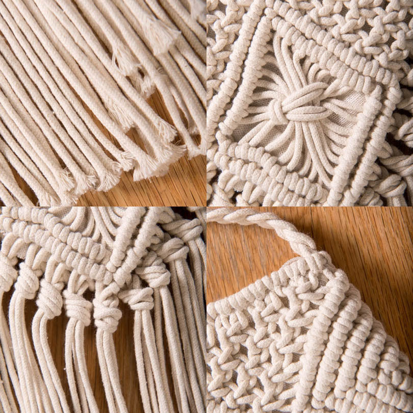 bags : Strand Begeleider Kwast Sling Bag - Wit in van Pantino