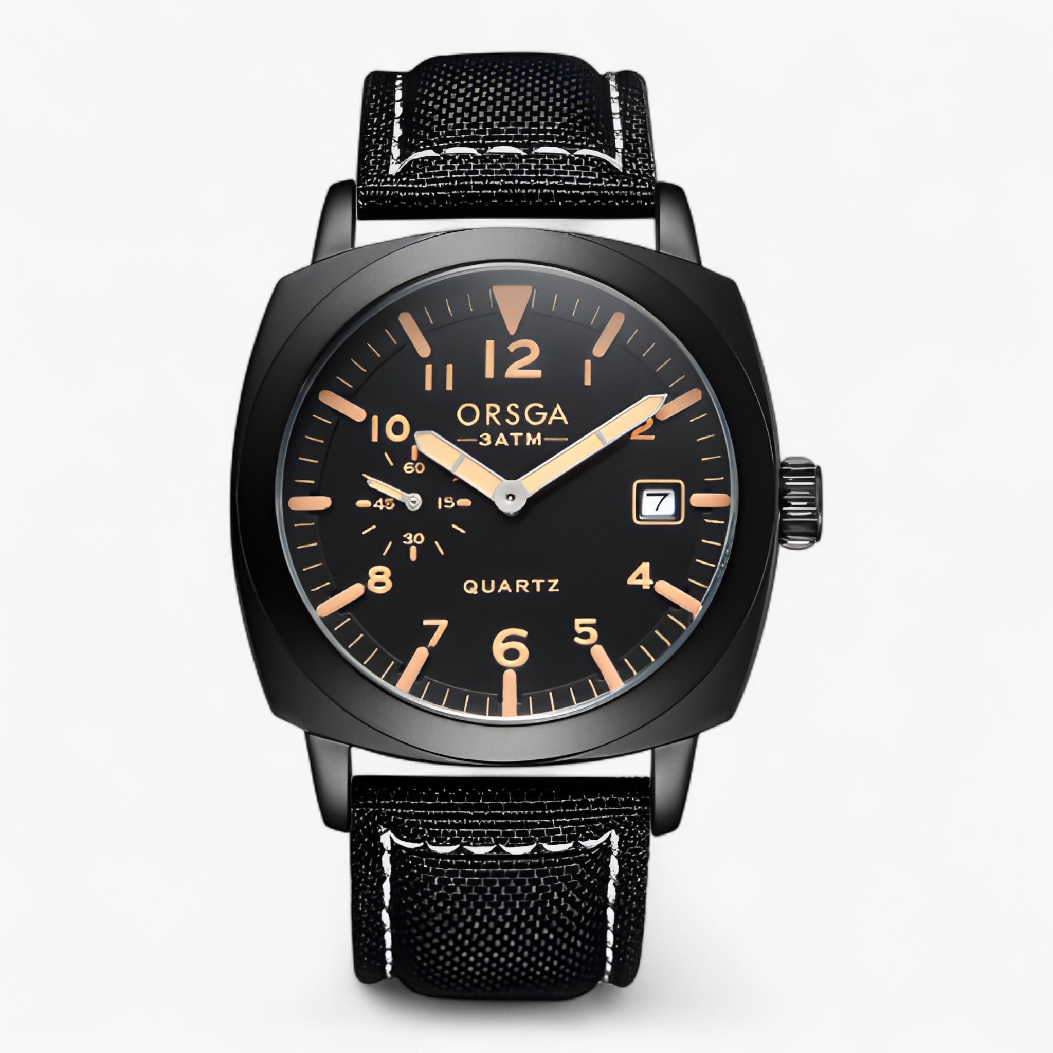 Watch : Heren Mechanisch Horloge - Waar Elegant Verbindt met Precisie in Bruin van Pantino