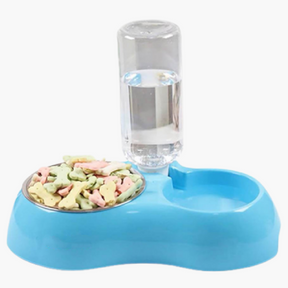 pets : 3-in-1 Voerbak Hond Kat - Duurzaam Praktisch Design - RVS in van Pantino