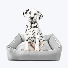 pets : Stijlvolle Hondenmand - Modern Zilver in van Pantino