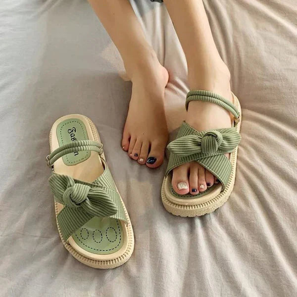Sandals : Sandalen Dames Groen - Orthopedische - Comfortabel Ontwerp voor Dagelijks Gebruik in van Pantino