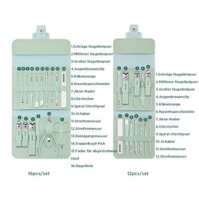 Manicure Set : NailClipp - Professionele Manicureset - Roze in van Pantino