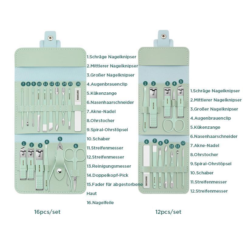 Manicure Set : NailClipp - Professionele Manicureset - Roze in van Pantino