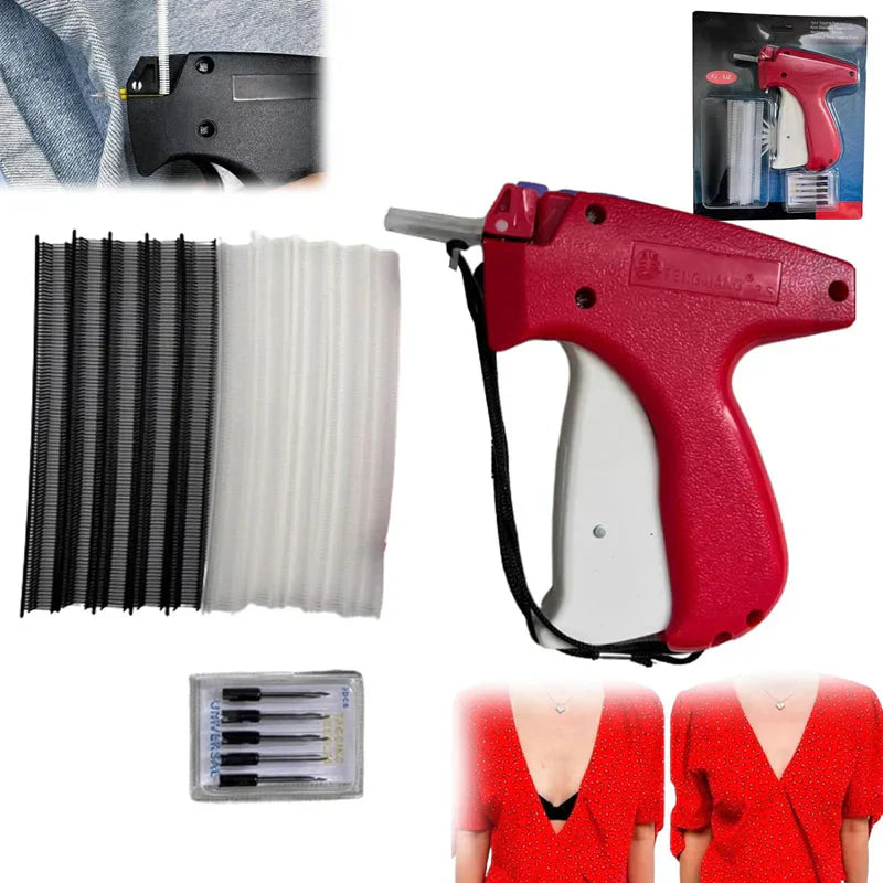 Clothing Fastener : FashionFixer - Eenvoudig en Snel Kledingbevestigingsapparaat - Roze in Rood van Pantino