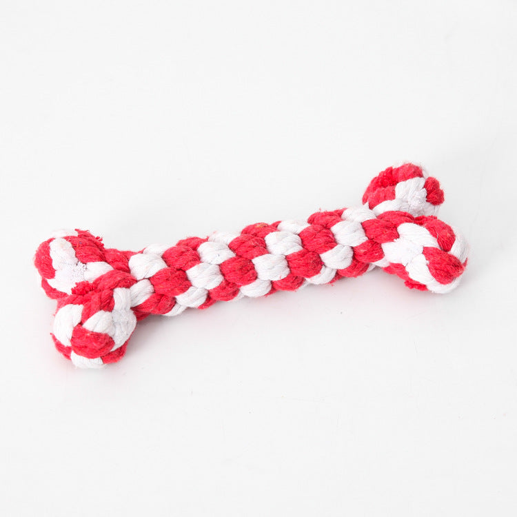 pets : Honden Kauwbot Dental Care - Tand en Gebit Bescherming - Nylon in Rood van Pantino