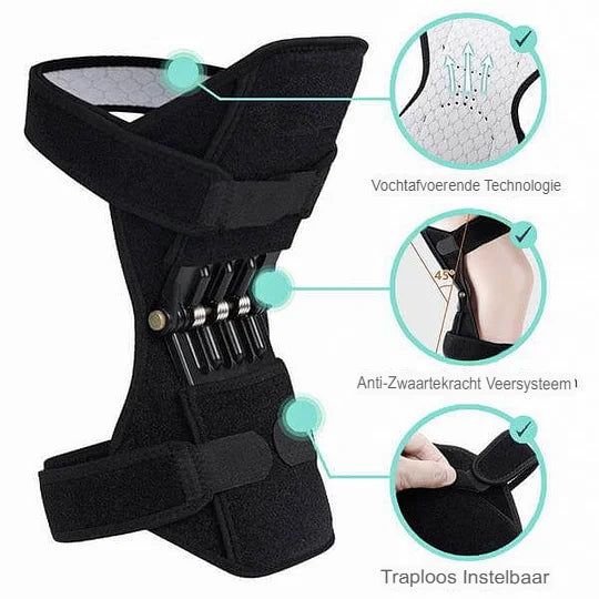 Knee Brace : Antislip Kniebandages - Ademend Compressie Sport - Nylon in van Pantino