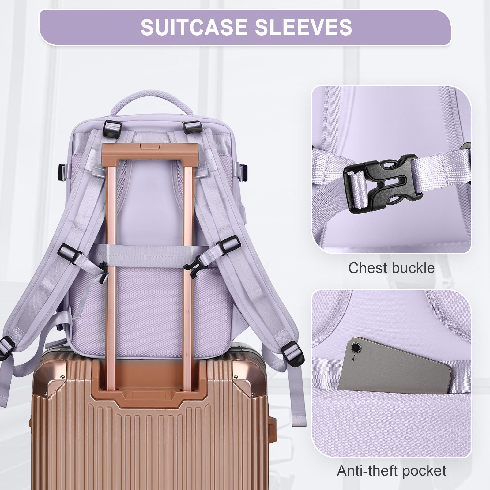 bags : Journey Rugzak - Blauw in van Pantino