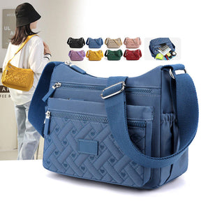 bags : Dames Schoudertas Blauw Leer - Klassiek & Luxe Design in van Pantino