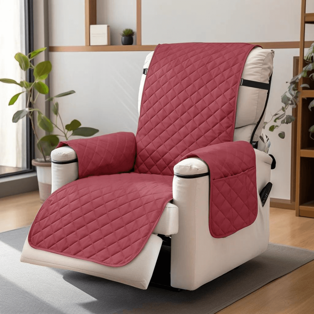 home & garden : Waterdichte Beschermhoes Stoel - Elegante Bescherming voor Elke Bank. - Rood in van Pantino