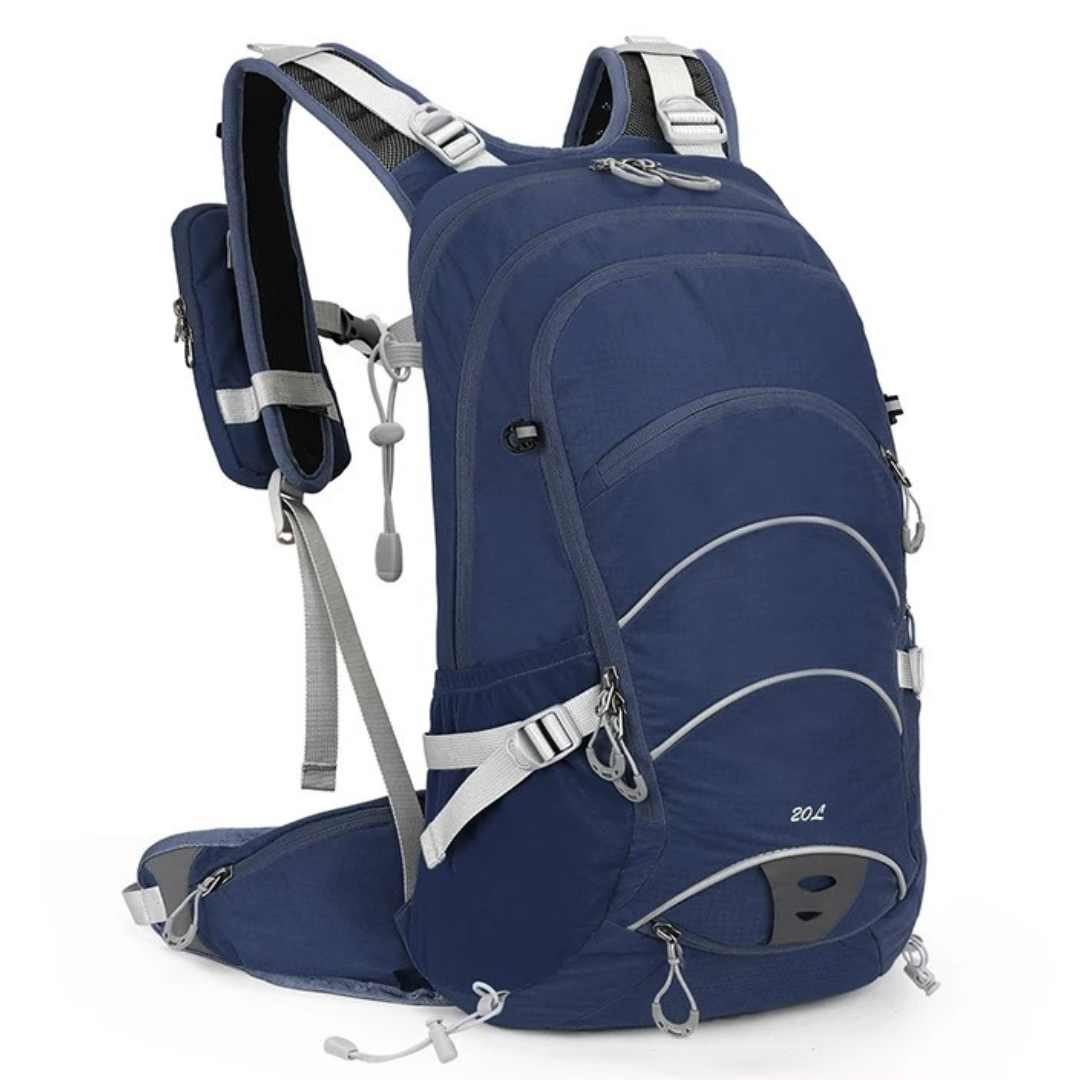 outdoor equipment : ExploreX - Waterdichte Rugzak - 20L in Donkerblauw van Pantino