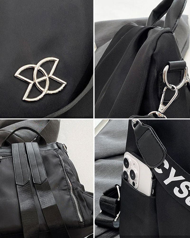 bags : Veelzijdige Antidiefstaltas - Zwart in van Pantino