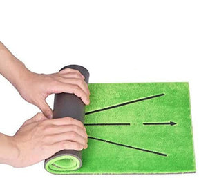outdoor equipment : Golf Swing Oefenmat - Swing Training Overal - Draagbaar in van Pantino